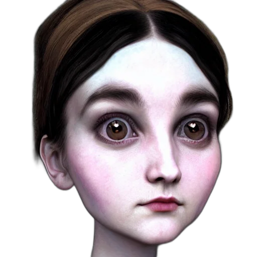face, mask, staff, creature transparent PNG cut-out