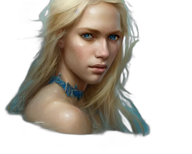 face, dragon, jewelry, fantasy art transparent PNG cut-out
