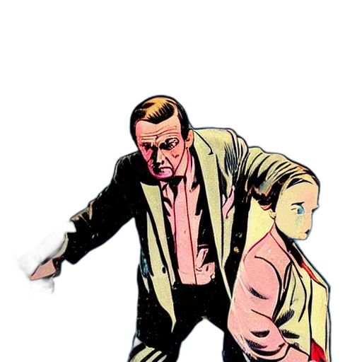 jacket, comic book art, cartoon, concept art transparent PNG cut-out