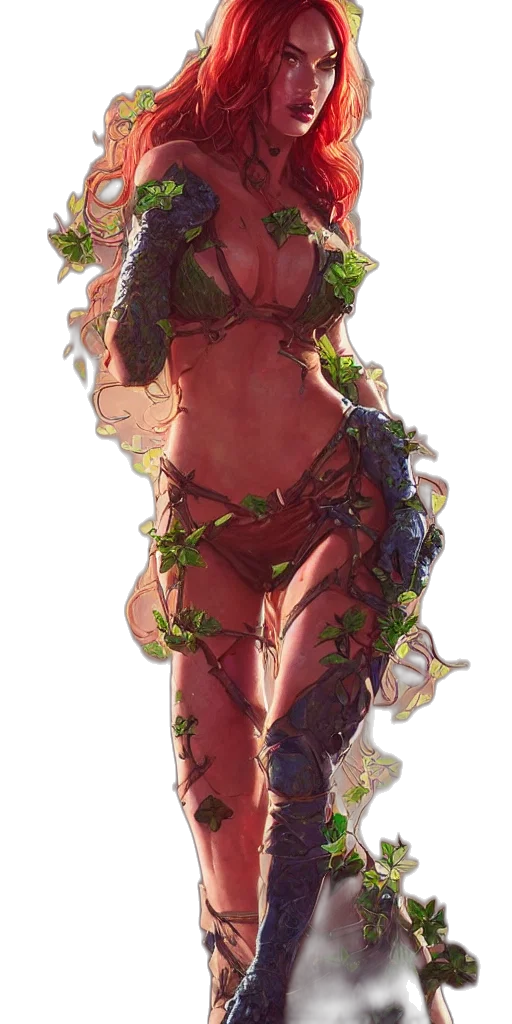 dress, dragon, creature, staff transparent PNG cut-out