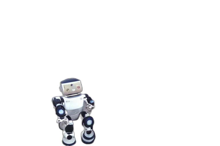 robot, staff, animal, creature transparent PNG cut-out