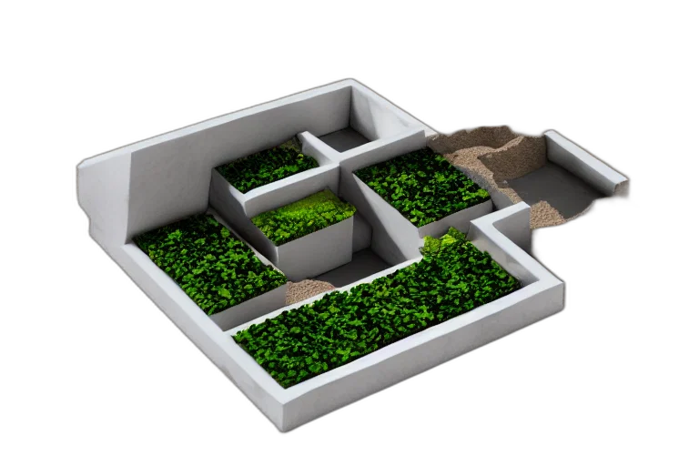 furniture, building, 3d render, photorealistic transparent PNG cut-out
