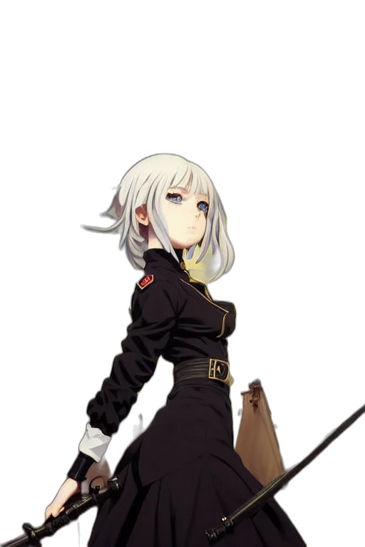 staff, sword, weapon, jacket transparent PNG cut-out