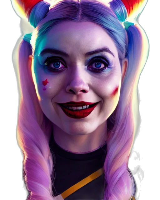 face, mask, creature, concept art transparent PNG cut-out