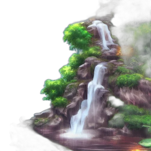 tree, dragon, sword, crown transparent PNG cut-out