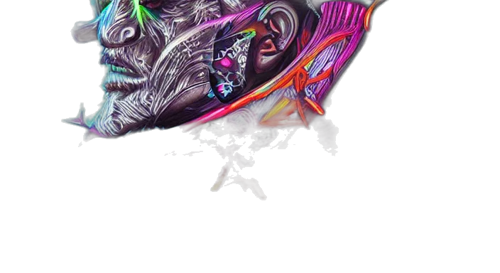 mask, dragon, shoes, weapon transparent PNG cut-out