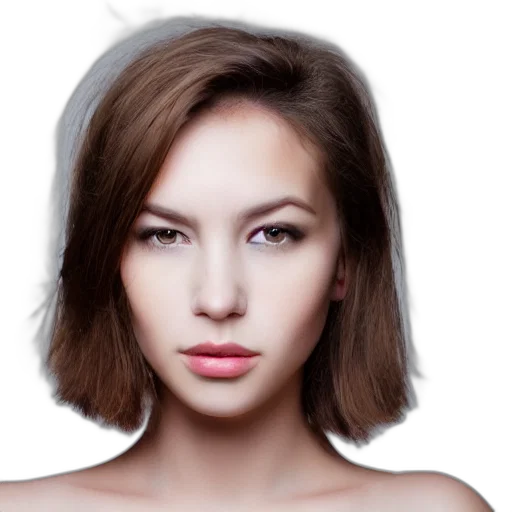 hair, face, mask, robot transparent PNG cut-out