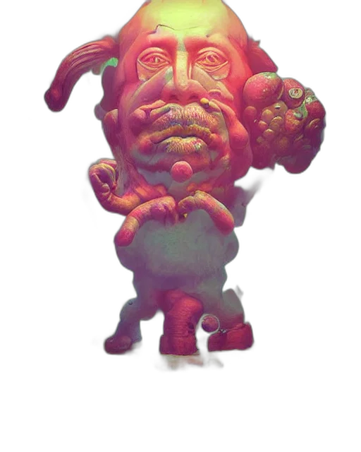mask, creature, face, staff transparent PNG cut-out
