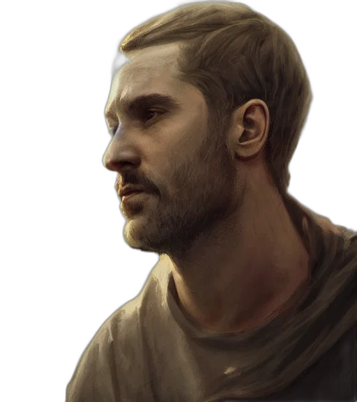 face, photorealistic, concept art, fantasy art transparent PNG cut-out