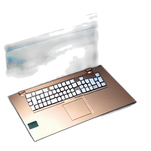 3d render, vaporwave, concept art, photorealistic transparent PNG cut-out