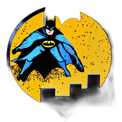 comic book art, cartoon, concept art, pixel art transparent PNG cut-out