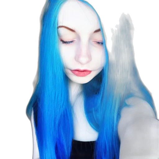 hair, face, creature, mask transparent PNG cut-out