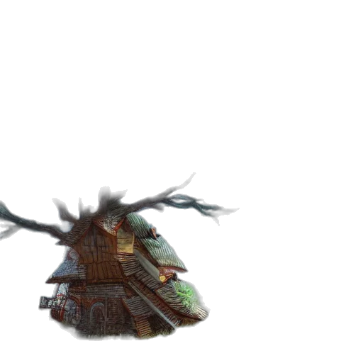 dragon, hair, weapon, crown transparent PNG cut-out