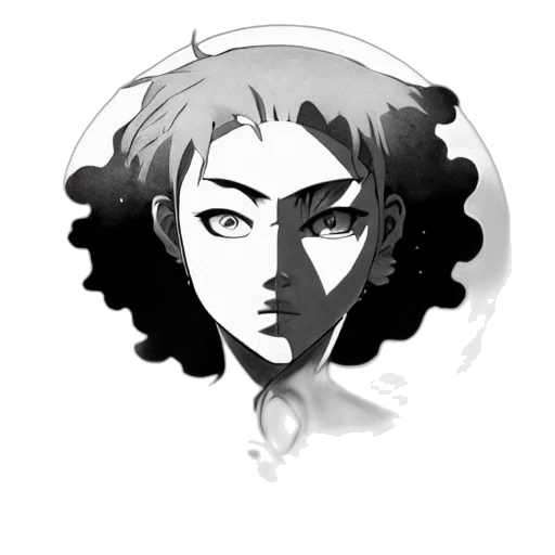 face, mask, crown, staff transparent PNG cut-out