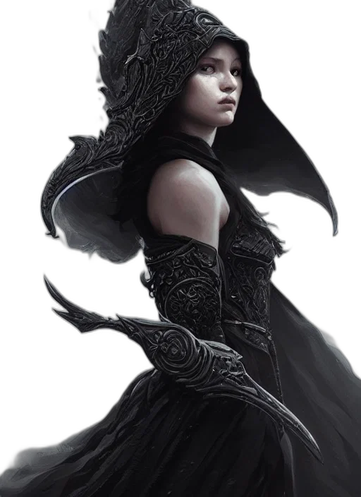 dress, mask, crown, dragon transparent PNG cut-out