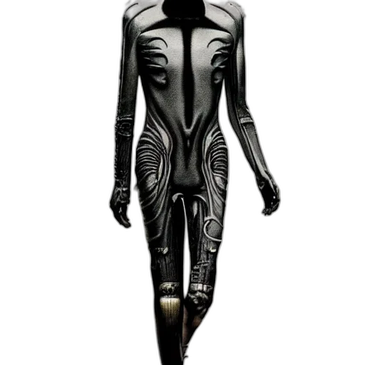 dress, robot, mask, creature transparent PNG cut-out