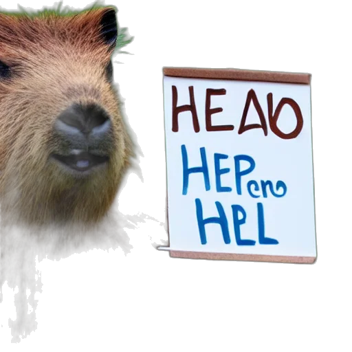 hat, animal, hair, creature transparent PNG cut-out