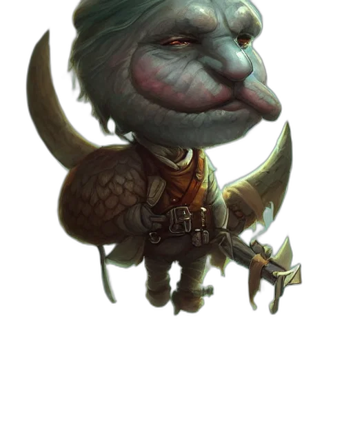 staff, dragon, face, creature transparent PNG cut-out