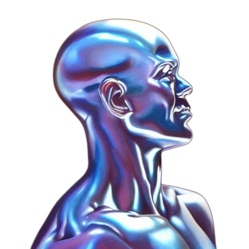 face, robot, crown, mask transparent PNG cut-out
