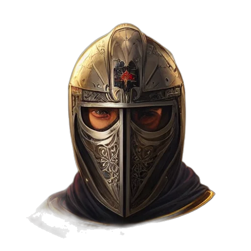 mask, sword, face, crown transparent PNG cut-out
