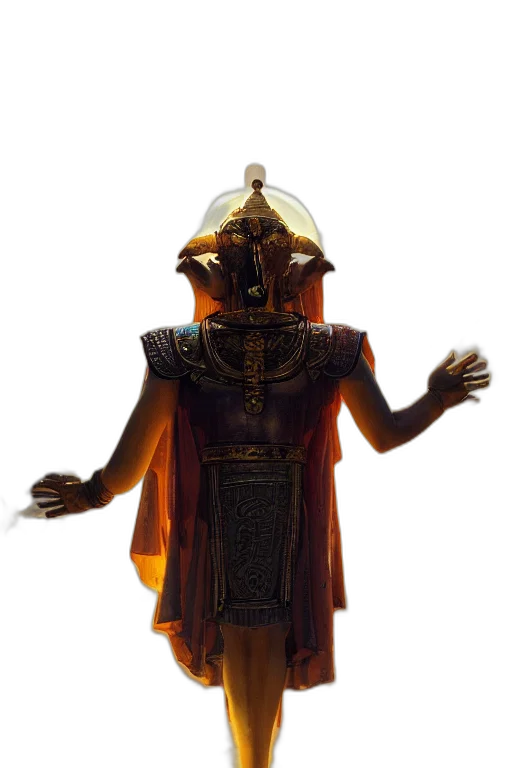 staff, mask, robot, dress transparent PNG cut-out