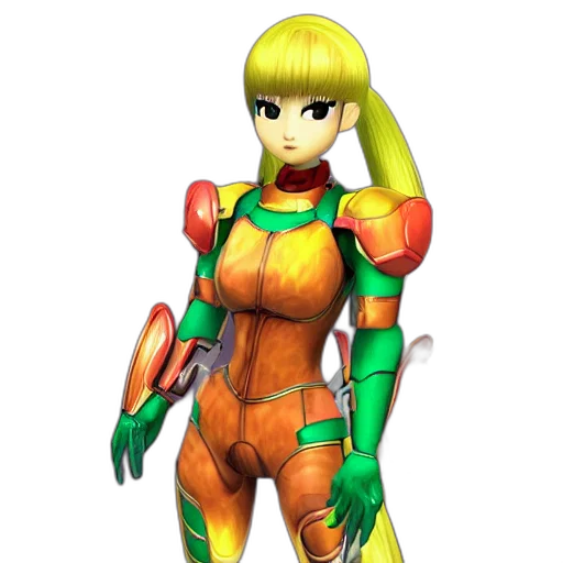 robot, weapon, staff, 3d render transparent PNG cut-out