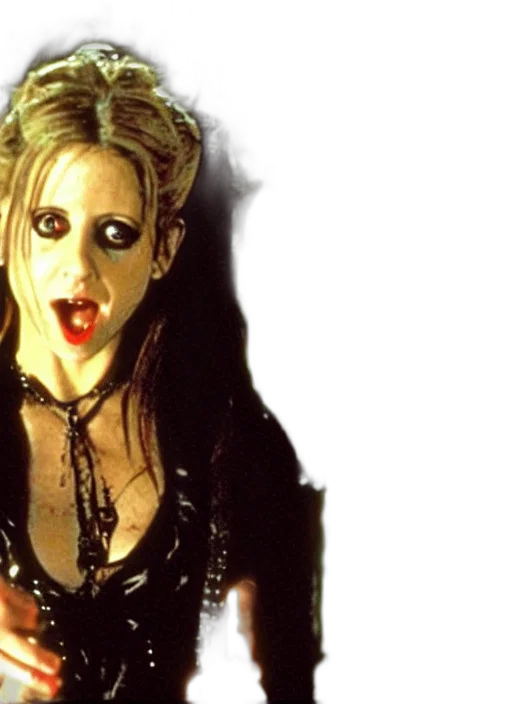 film, still, sarah, gellar transparent PNG cut-out
