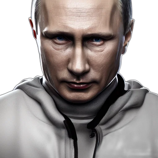 face, jacket, photorealistic, concept art transparent PNG cut-out