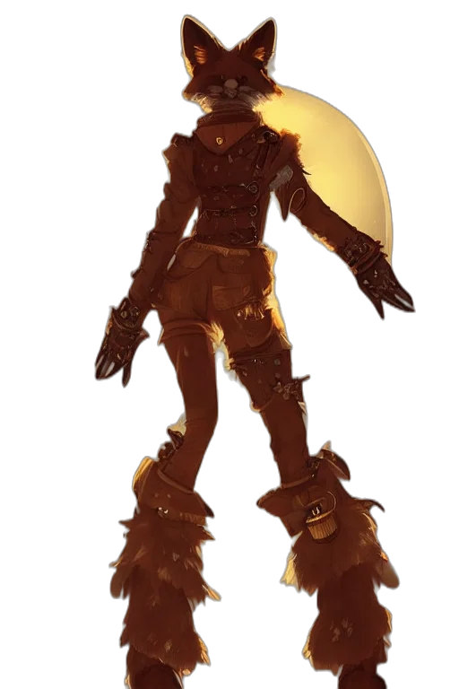 creature, staff, mask, robot transparent PNG cut-out