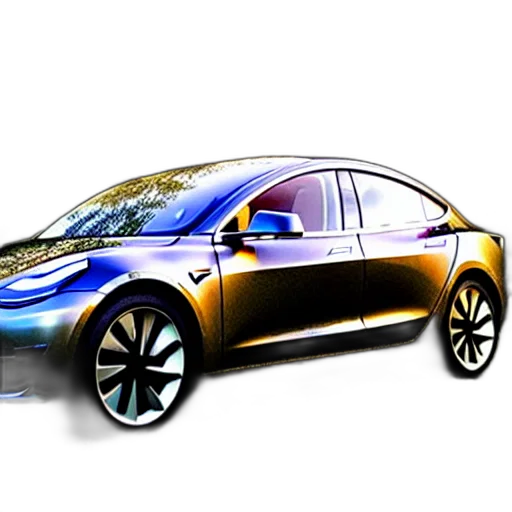 car, robot, 3d render, concept art transparent PNG cut-out