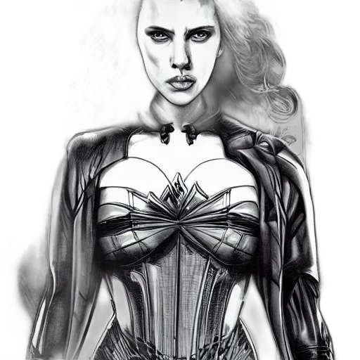 dress, comic book art, fantasy art, concept art transparent PNG cut-out