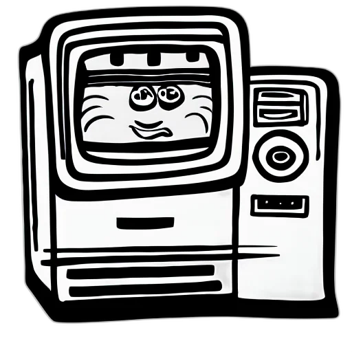 robot, face, furniture, staff transparent PNG cut-out