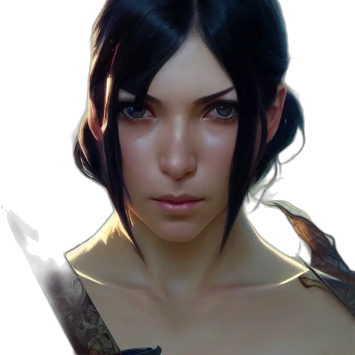 face, staff, weapon, dragon transparent PNG cut-out