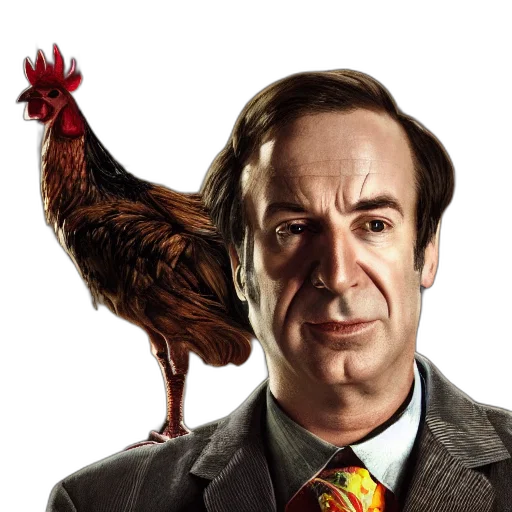 animal, saul, goodman, rooster transparent PNG cut-out