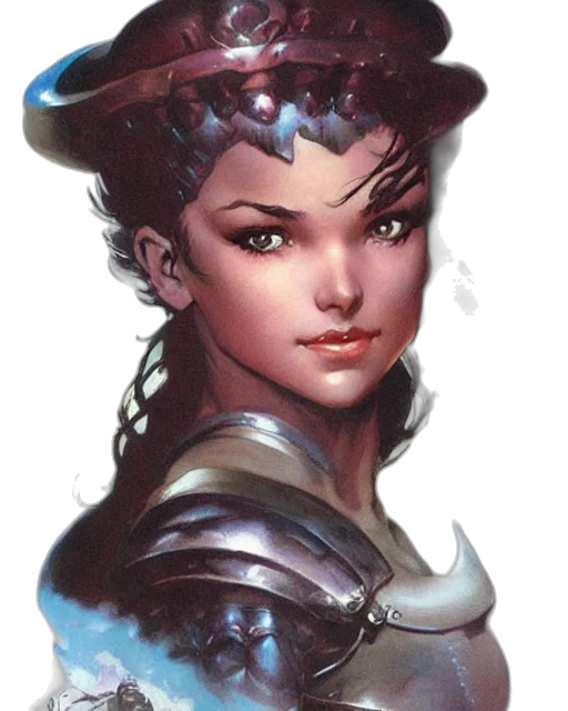face, crown, hat, staff transparent PNG cut-out