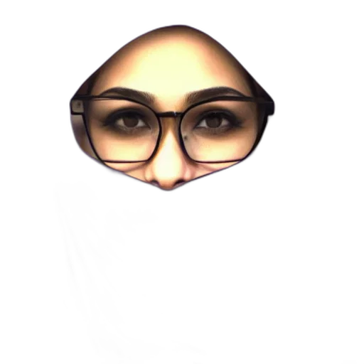 face, mask, staff, hair transparent PNG cut-out