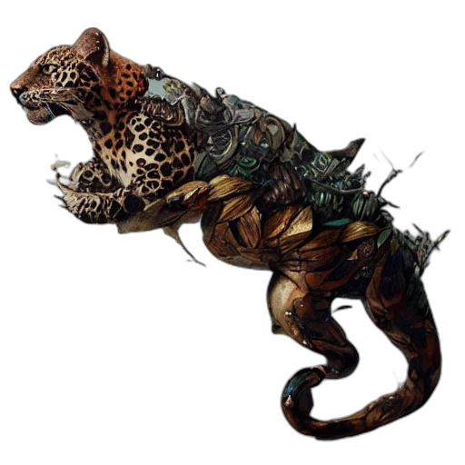 animal, creature, dragon, staff transparent PNG cut-out