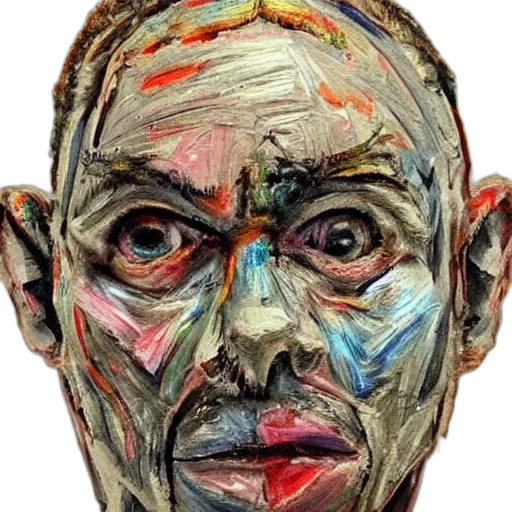 face, mask, creature, robot transparent PNG cut-out