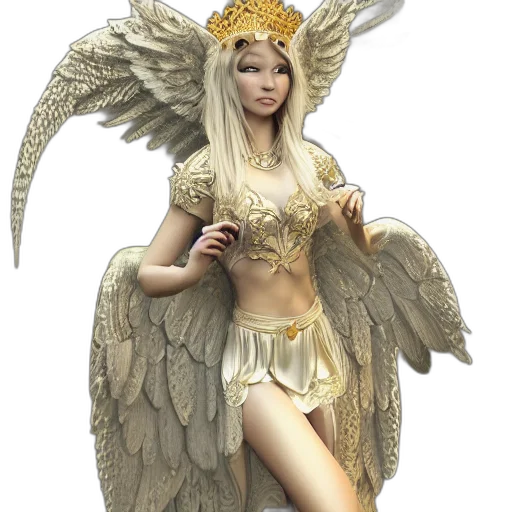 jewelry, fantasy art, concept art, 3d render transparent PNG cut-out