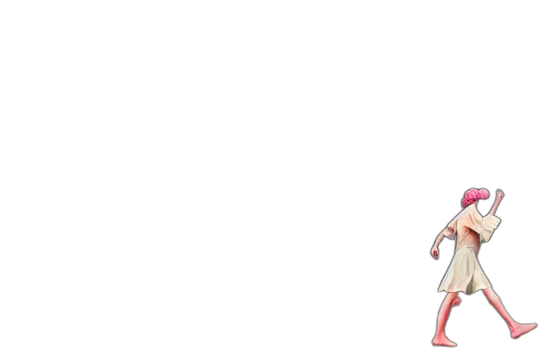 dress, staff, weapon, creature transparent PNG cut-out