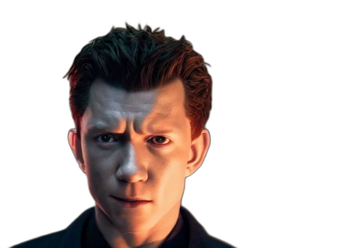 face, mask, hair, robot transparent PNG cut-out