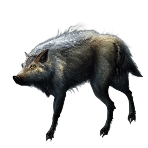 creature, animal, dragon, staff transparent PNG cut-out
