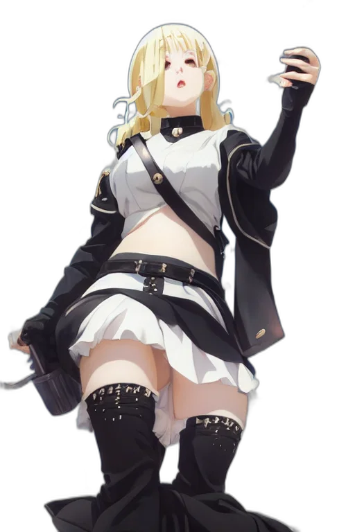 staff, dress, jacket, weapon transparent PNG cut-out