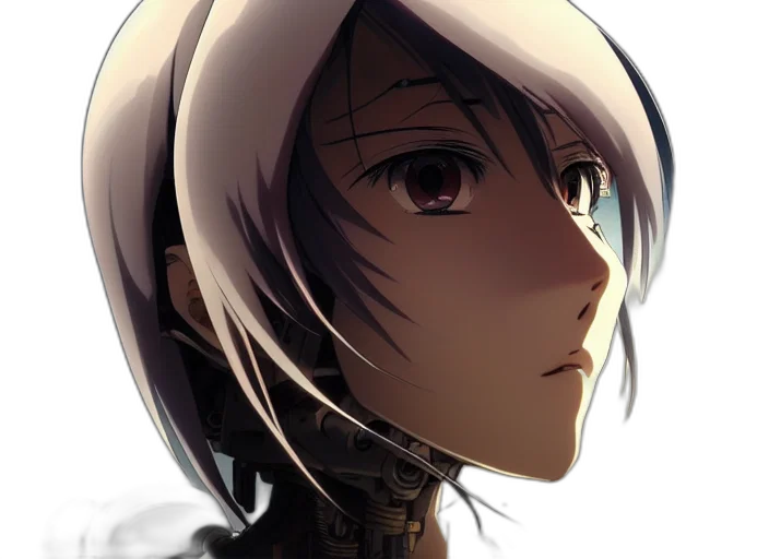 face, robot, mask, weapon transparent PNG cut-out
