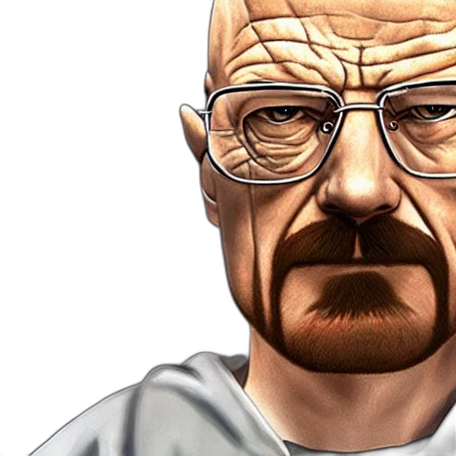 face, comic book art, concept art, photorealistic transparent PNG cut-out