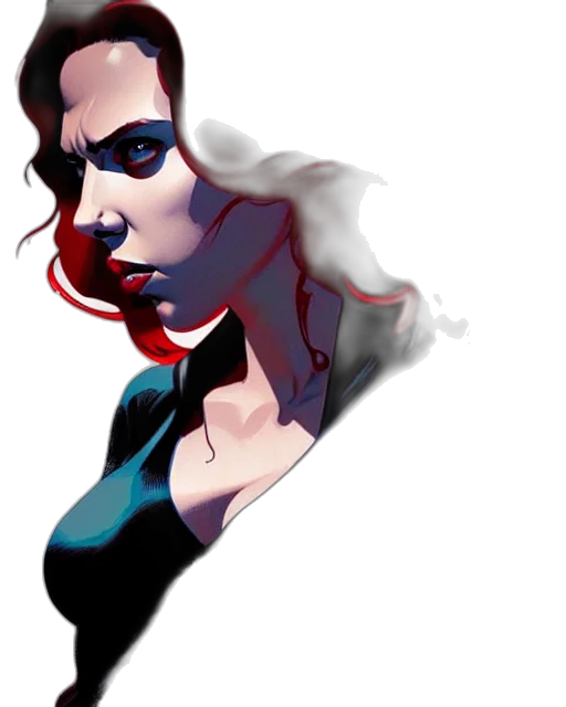 face, mask, concept art, comic book art transparent PNG cut-out