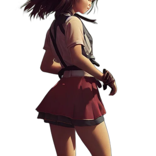 dress, staff, weapon, jacket transparent PNG cut-out