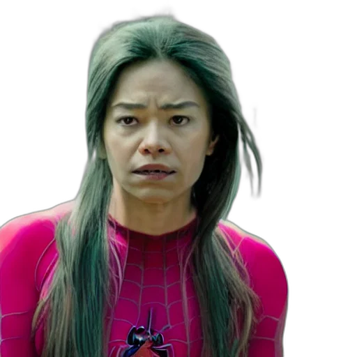 face, hair, cyberpunk, concept art transparent PNG cut-out