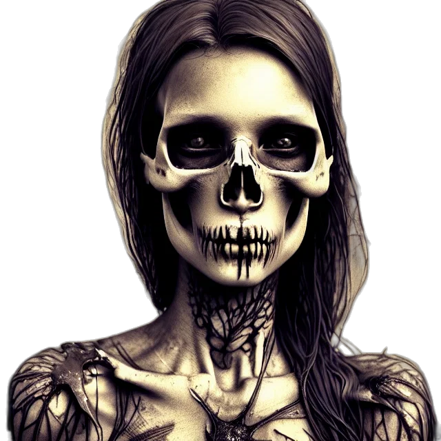 face, mask, jewelry, photorealistic transparent PNG cut-out