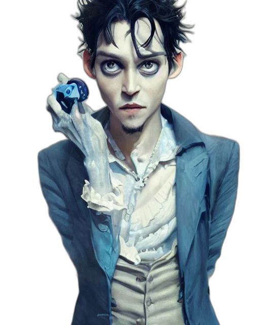 staff, robot, face, jacket transparent PNG cut-out